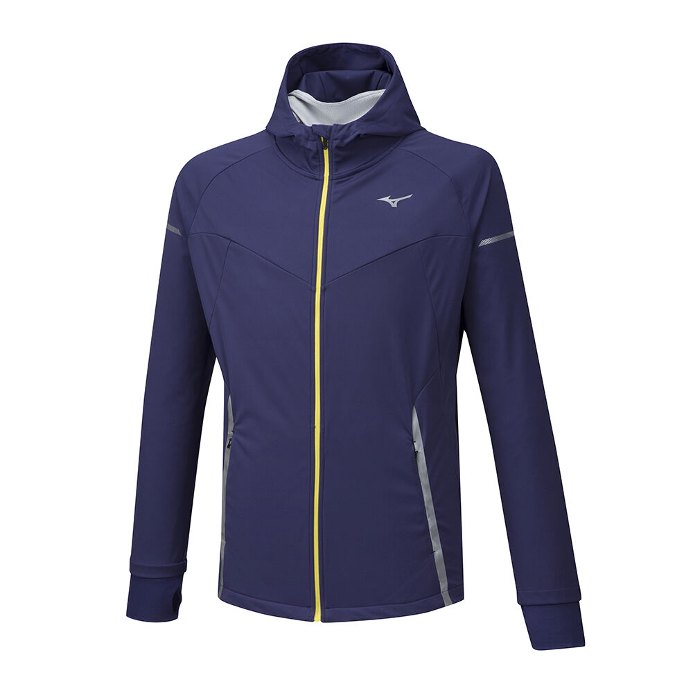 Mizuno Hineri BT Softshell - Erkek Mont - Koyu Mor Türkiye (GDUEMA-430)